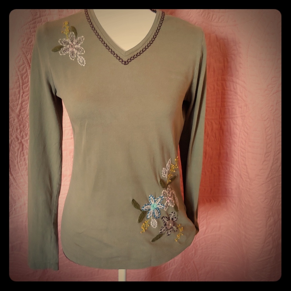 Westbound go to long sleeved cotton T